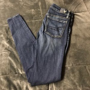 American Eagle low rise jeggings